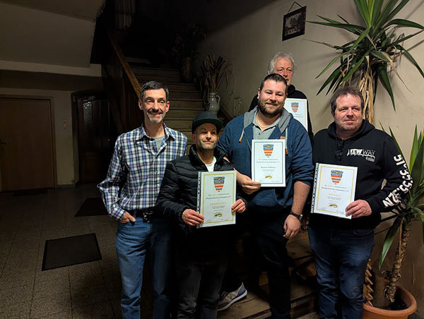 Nachgeholte Ehrungen Nachgeholte Ehrungen